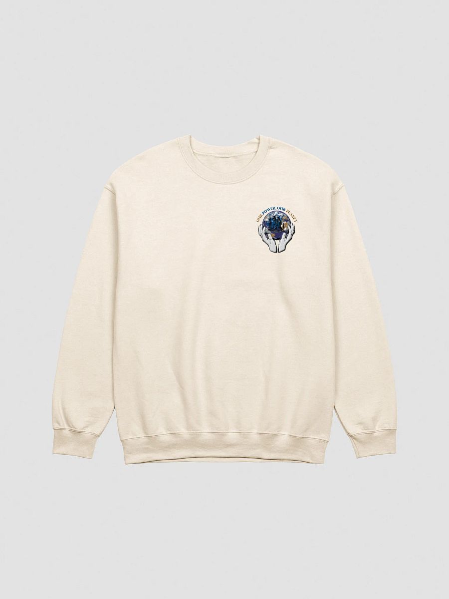 Our Power Our Planet, Earth Day Gildan Sweatshirt - Pocket product image (2)