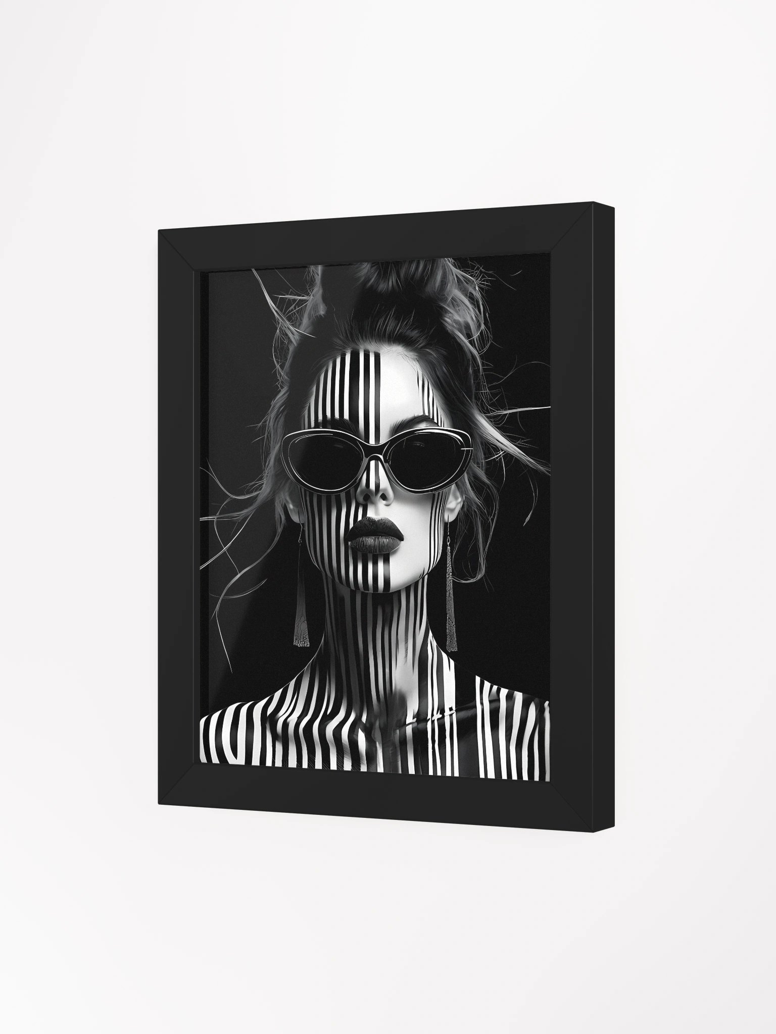 Striped Vision Framed Art Poster product image (4)