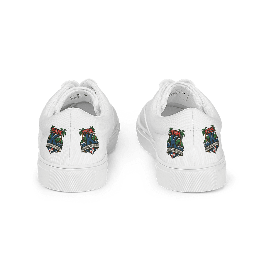 TEAM K Dominican Republic Men's Lace-Up Canvas Shoes product image (4)