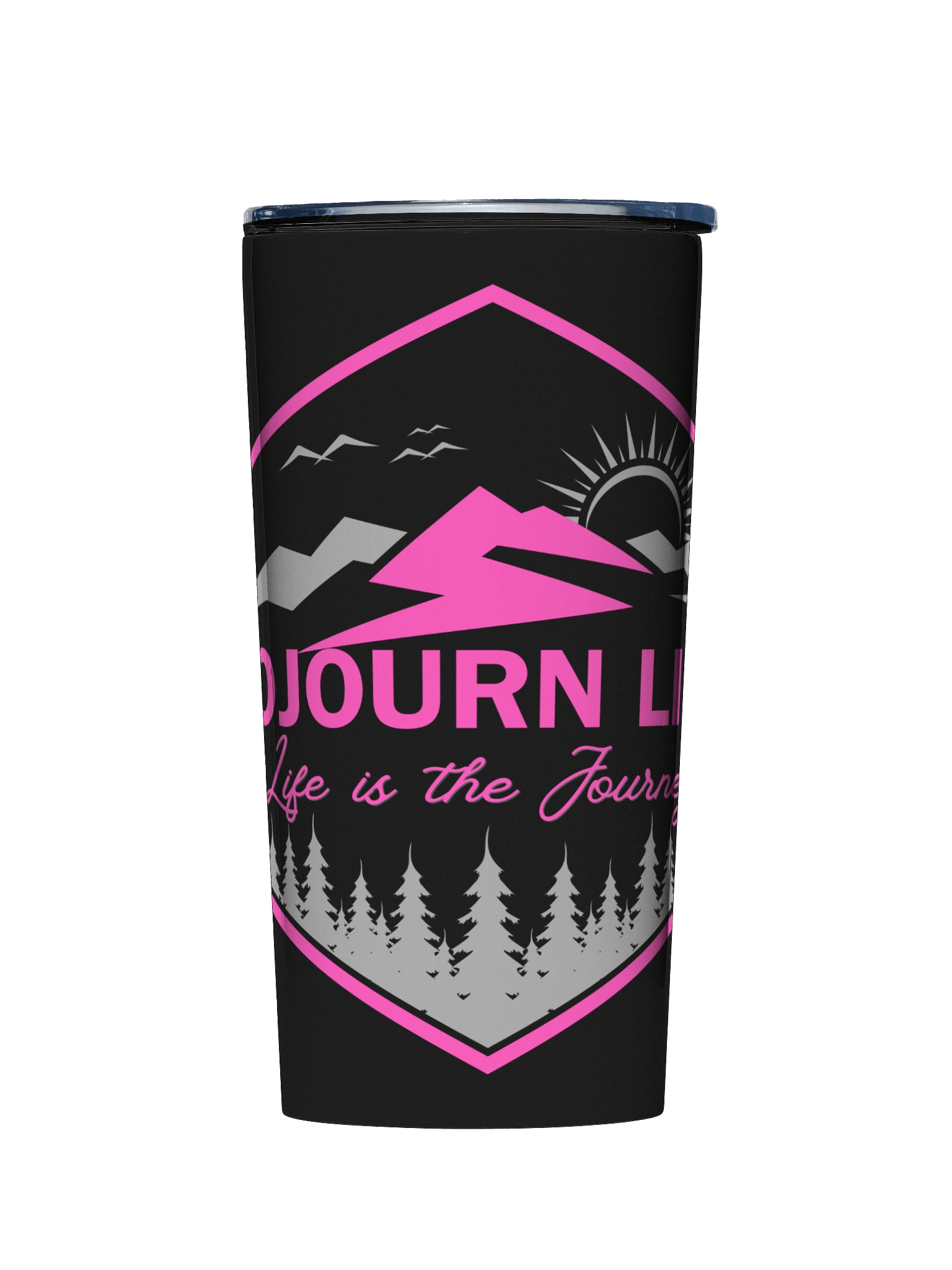 Sojourn Life - (Pink) 20oz Stainless Steel Tumbler product image (1)