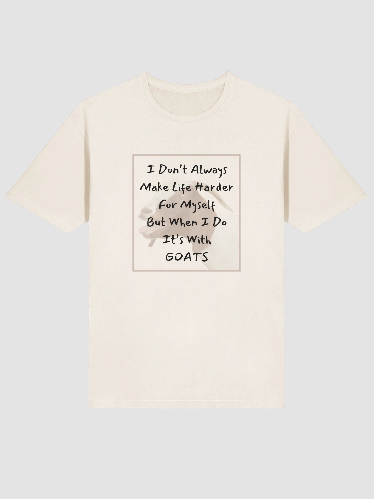 Make Life Harder with Goats T-Shirt product image (199)