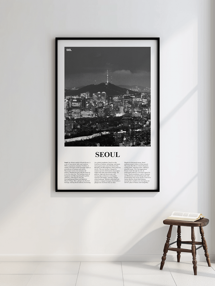 Seoul 01 Newspaper Poster product image (2)