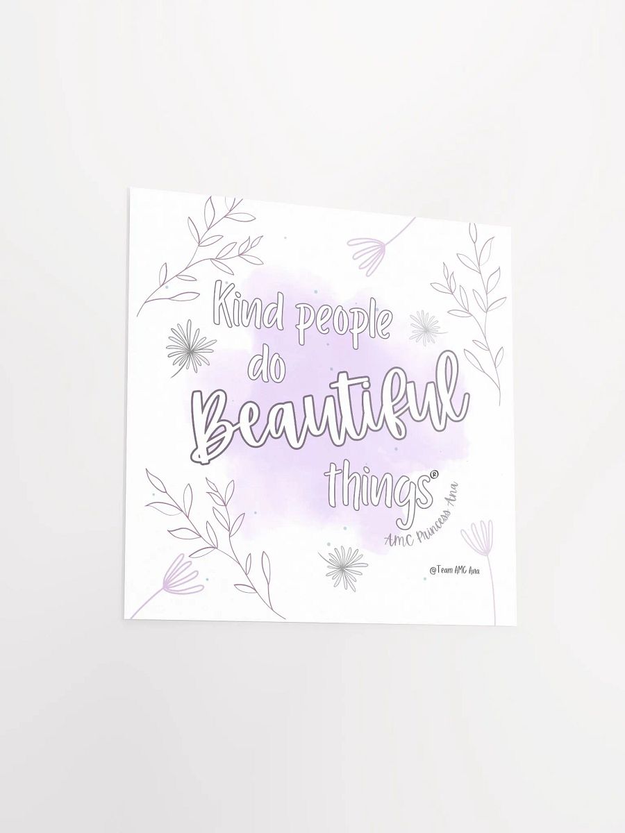 KPDBT - White/Lavender Poster product image (8)