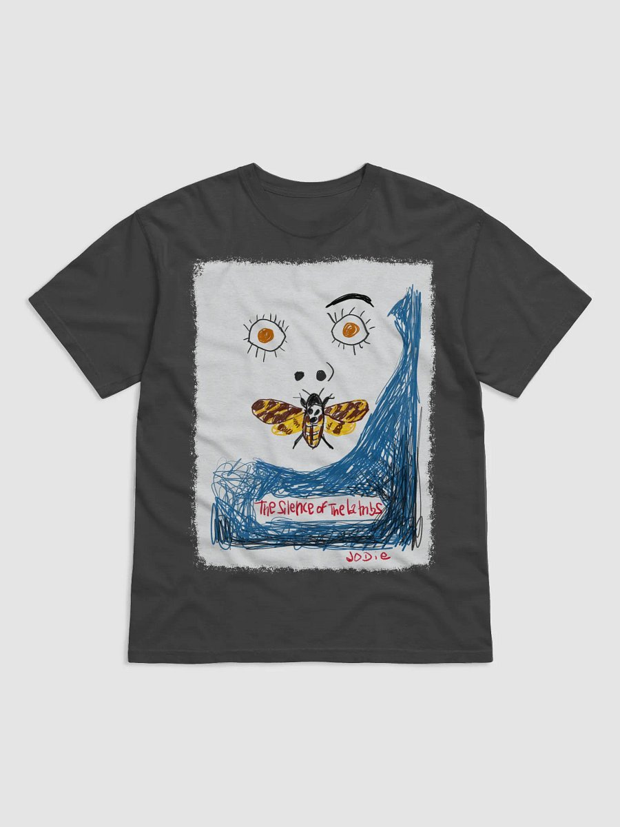 🦋 “The Silence of the Lambs” – Creepy Kids Cult Horror Tee 👁️🔪 product image (1)