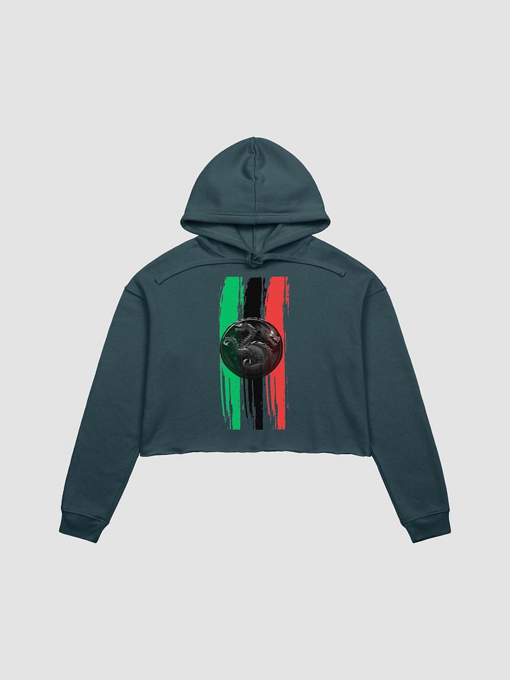 marked Juneteenth crop top hoodie product image (1)
