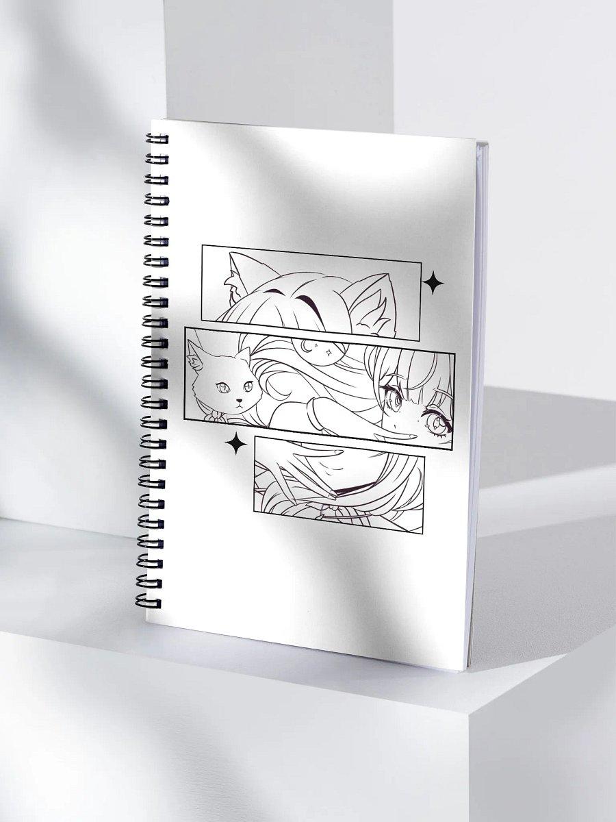 Cat-Eared Anime Notebook product image (4)