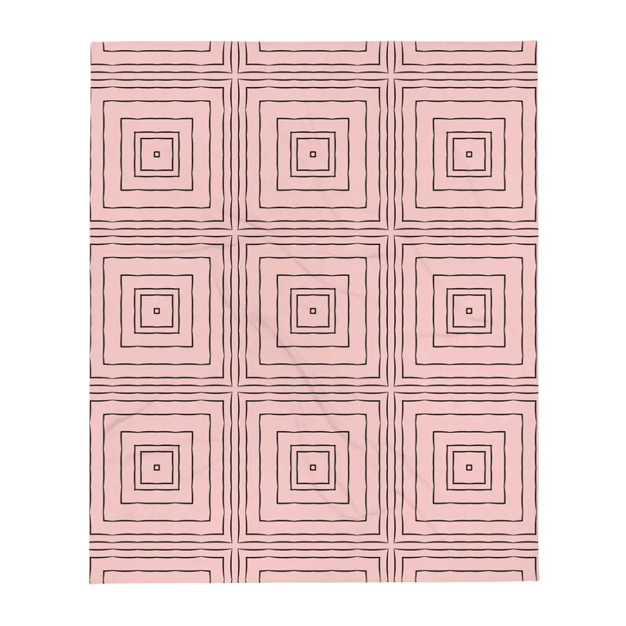 Monochrome Elegance Throw Blanket product image (4)