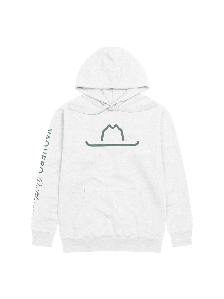Hat & Sleeve Logo Hoodie Sage product image (1)