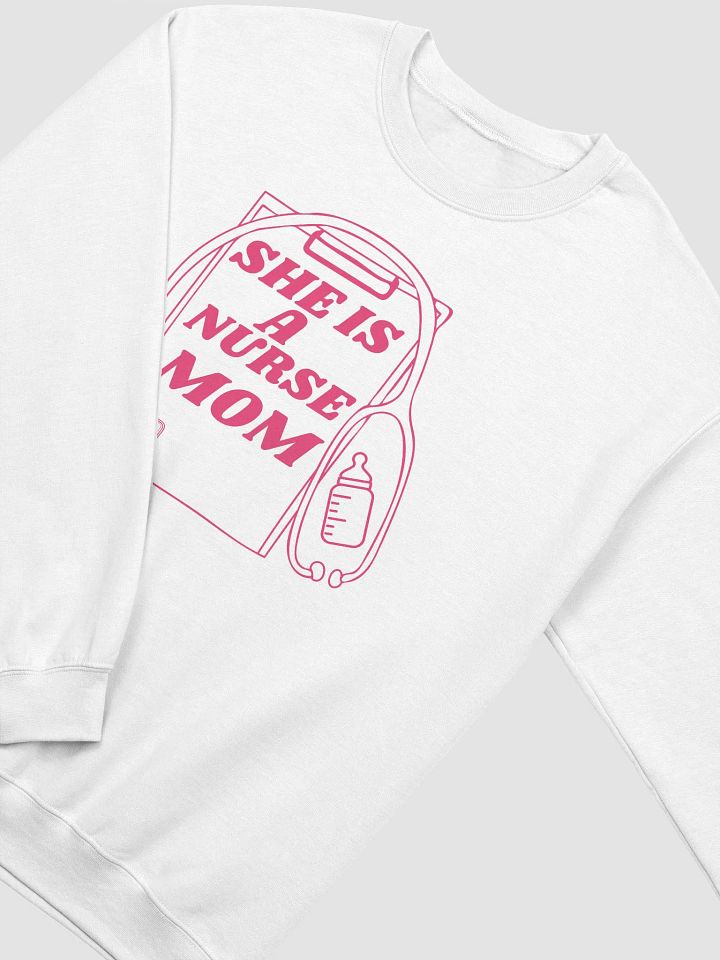 Nurse Mom Stethoscope Crewneck Sweatshirt product image (16)