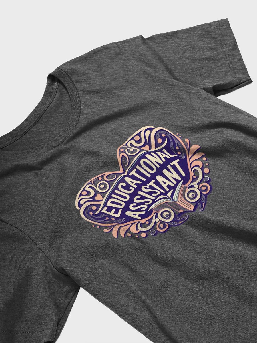 Educational Assistant Heart - Unisex T-shirt Bella Canvas 3001 product image (7)