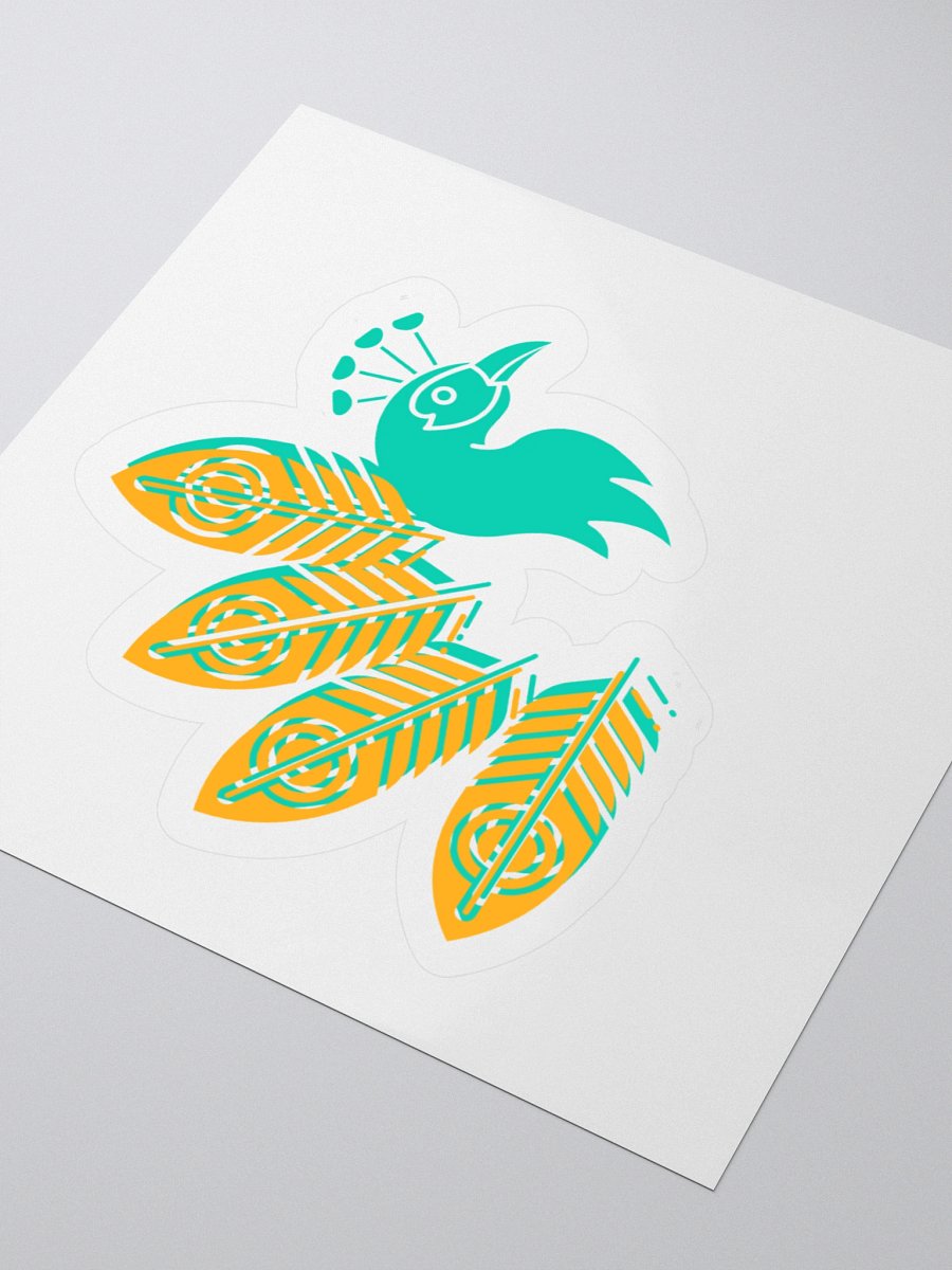 Hera Peacock Sticker product image (9)