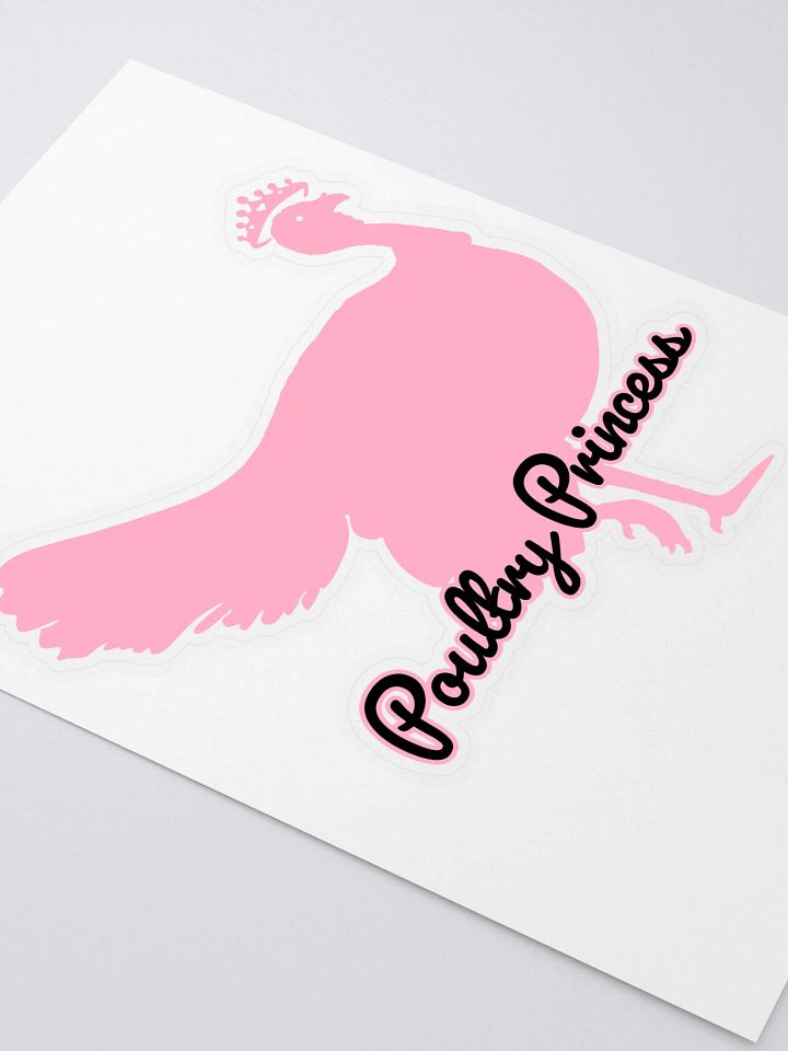 Pink Poultry Sticker product image (2)