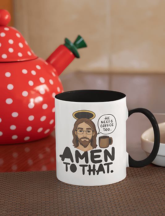 Looks Like Even Jesus Needs a Miracle (Coffee) product image (1)