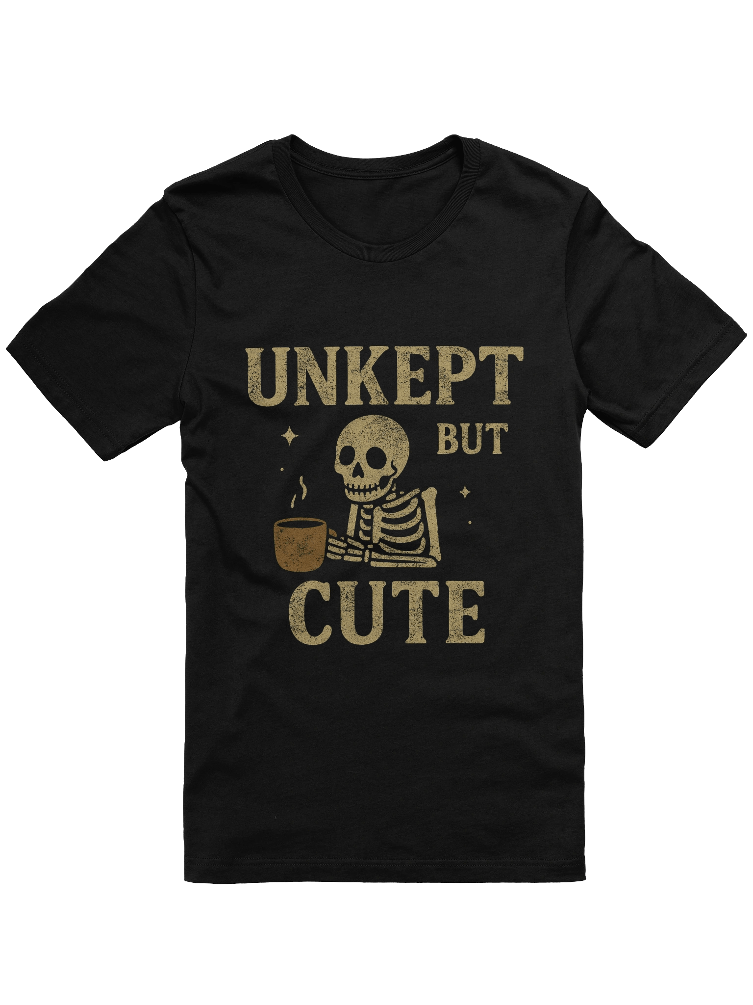 Unkept But Cute Skeleton Tee product image (2)