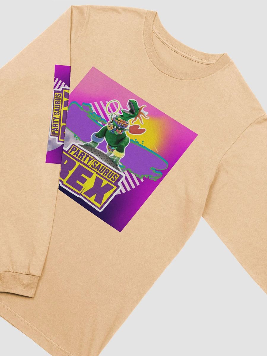 Peach Partysaurus Rex Long Sleeve product image (4)