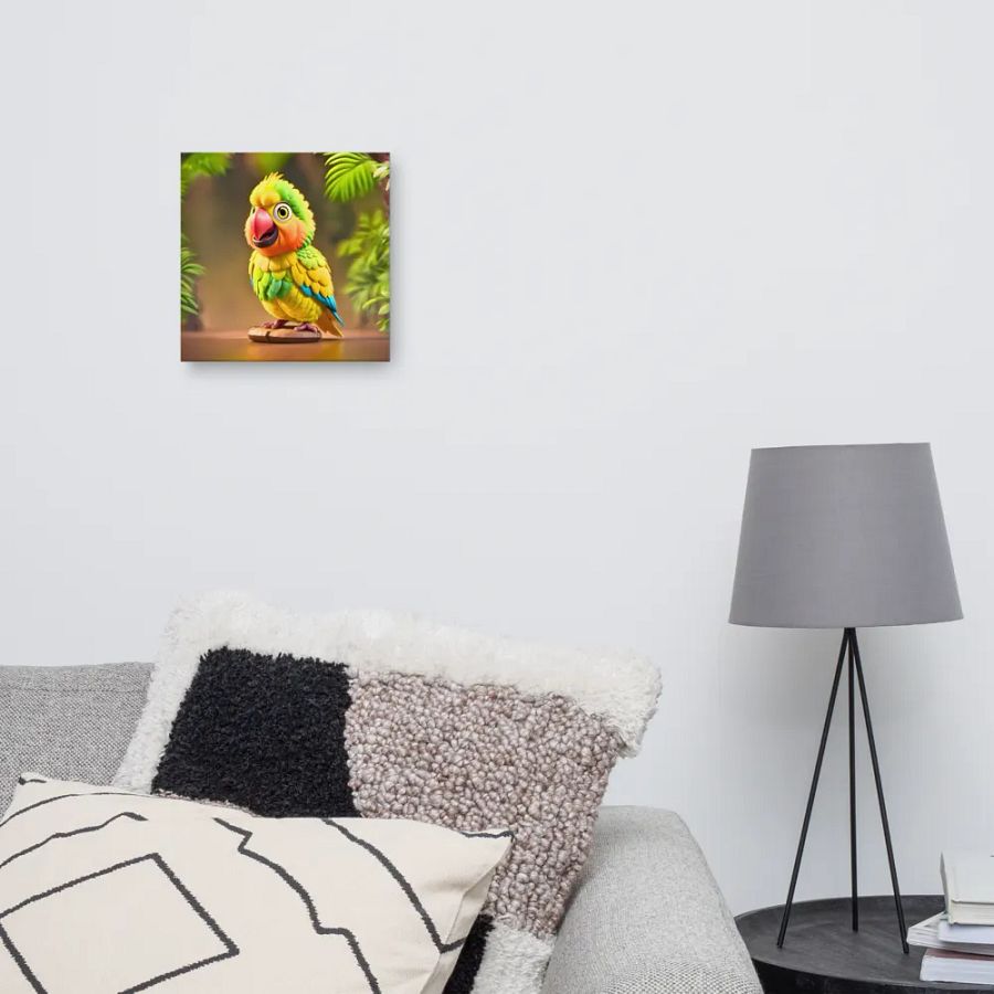 Endangered Species - Mexico - Yellow-headed Parrot Canvas Art product image (10)