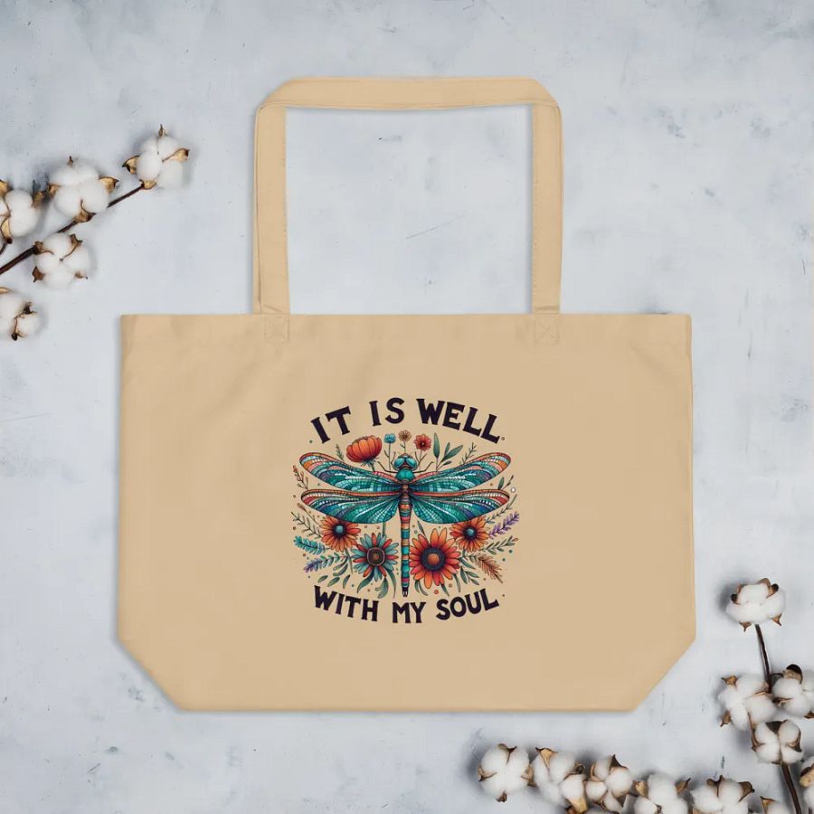 It is Well with My Soul Eco Tote product image (1)
