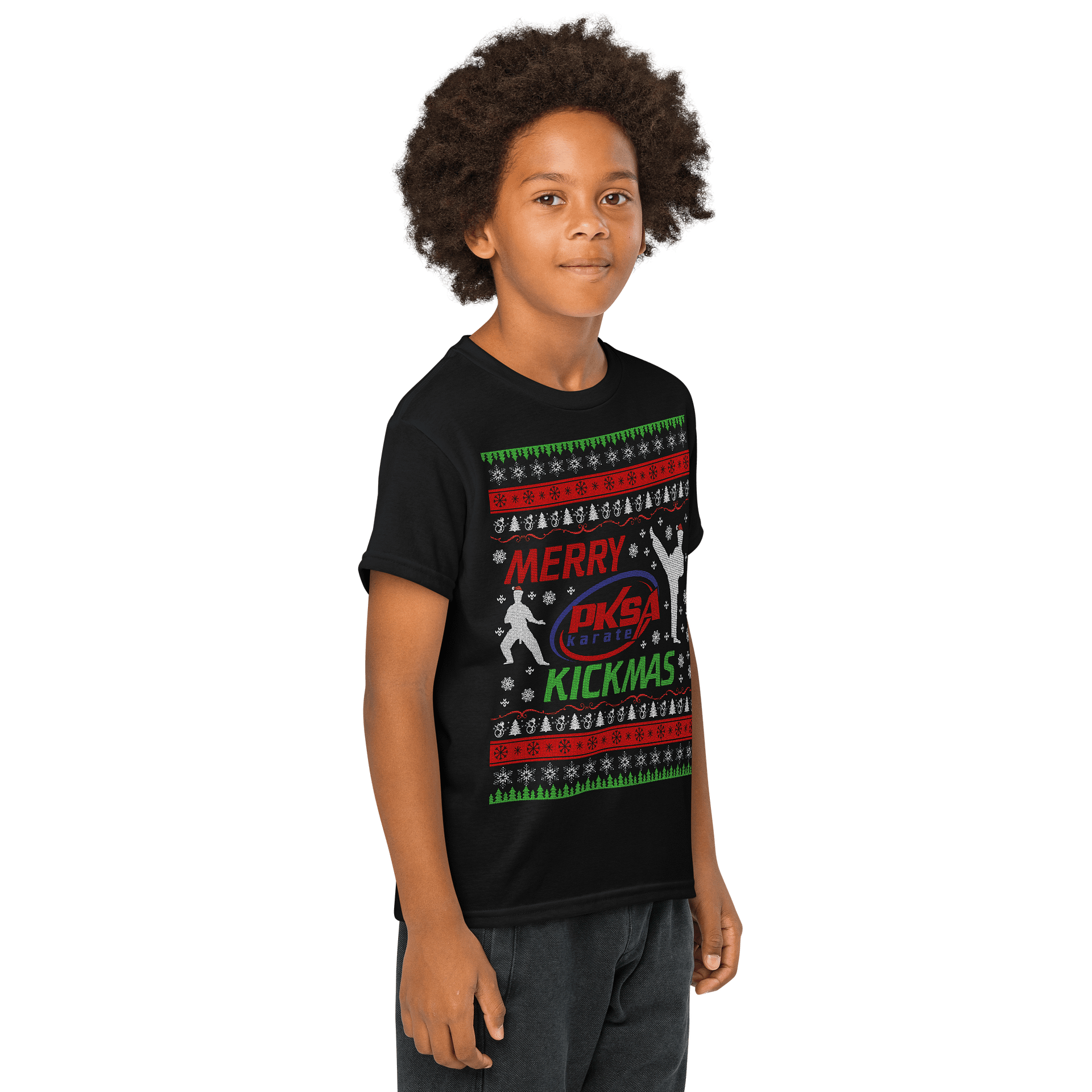 Kids: Merry Kickmas Tee product image (4)
