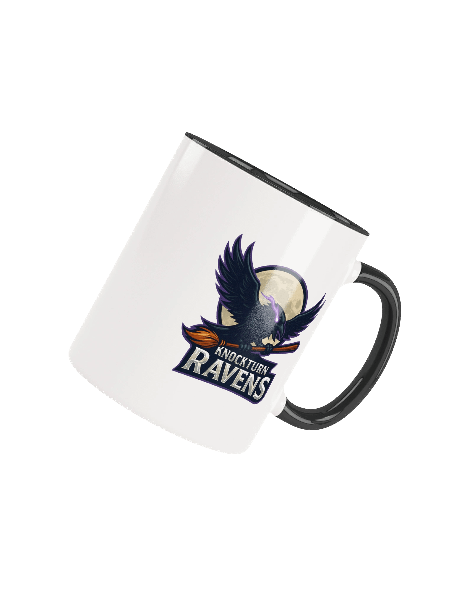 Knockturn Ravens Team Ceramic Mug with Color Inside product image (7)