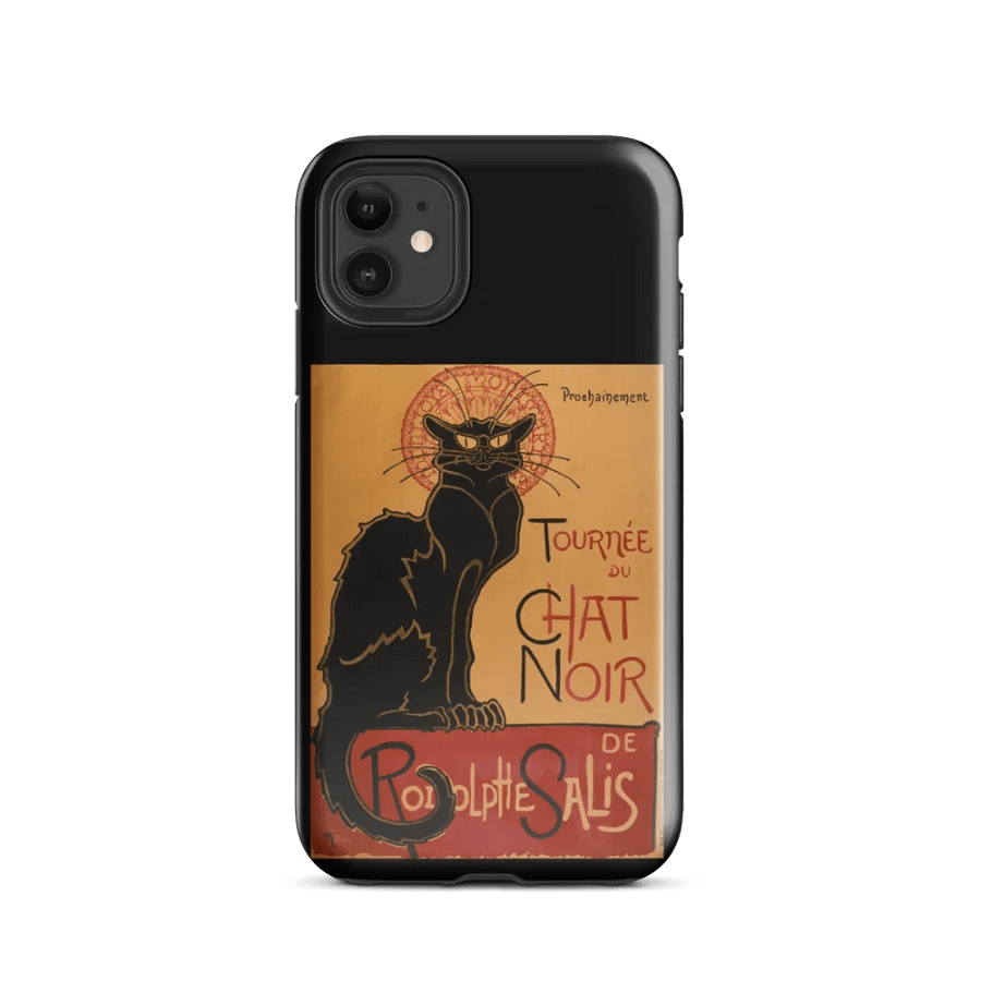Vintage Black Cat Tour iPhone® Tough Case product image (47)