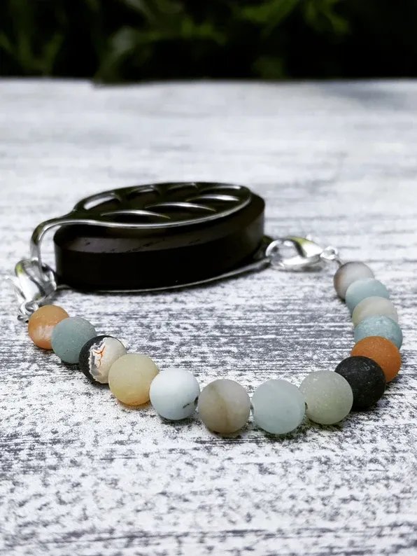 Amazonite Bracelet | Handmade Accessory for Bellabeat Leaf Urban & Ivy product image (1)