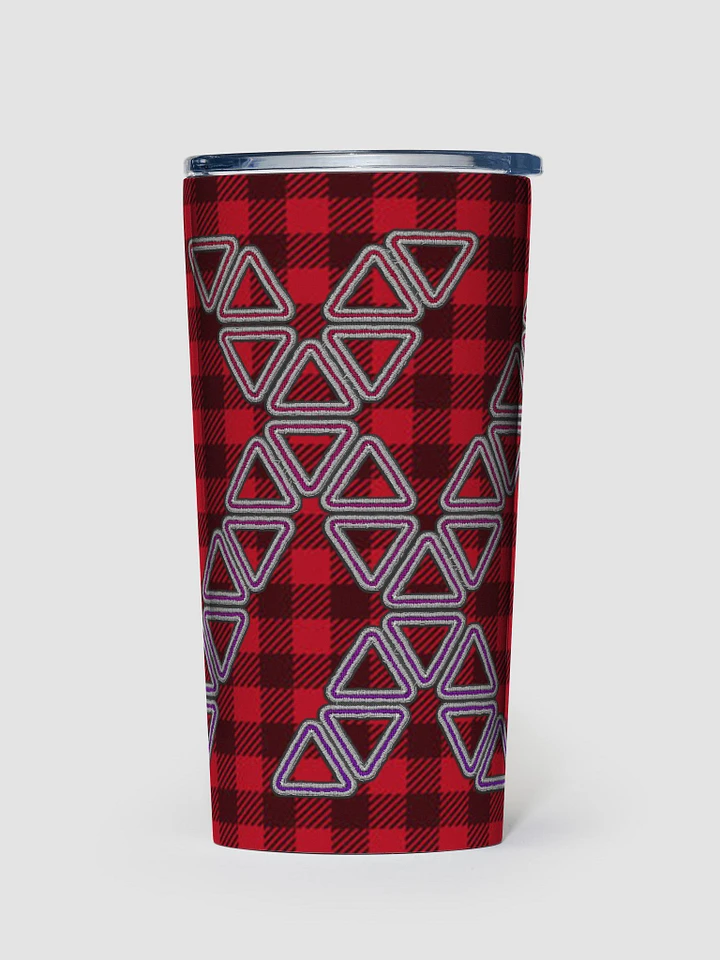 XX Logo Embroidered-Look w/ Flannel Tumbler product image (1)