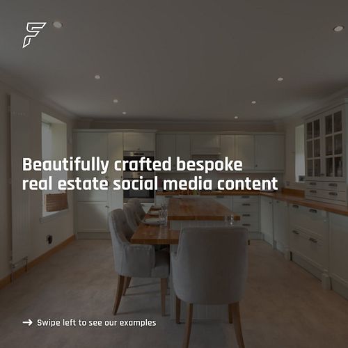 Bespoke content for every client. Level up your real estate marketing and create something unique 👌🏻