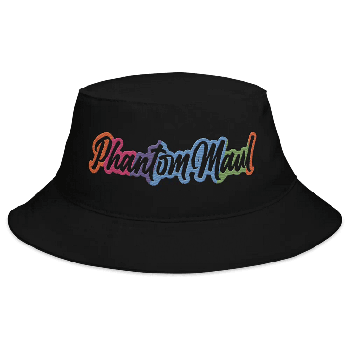 'PhantomMaul' Bucket Hat Rainbow Lettering product image (2)