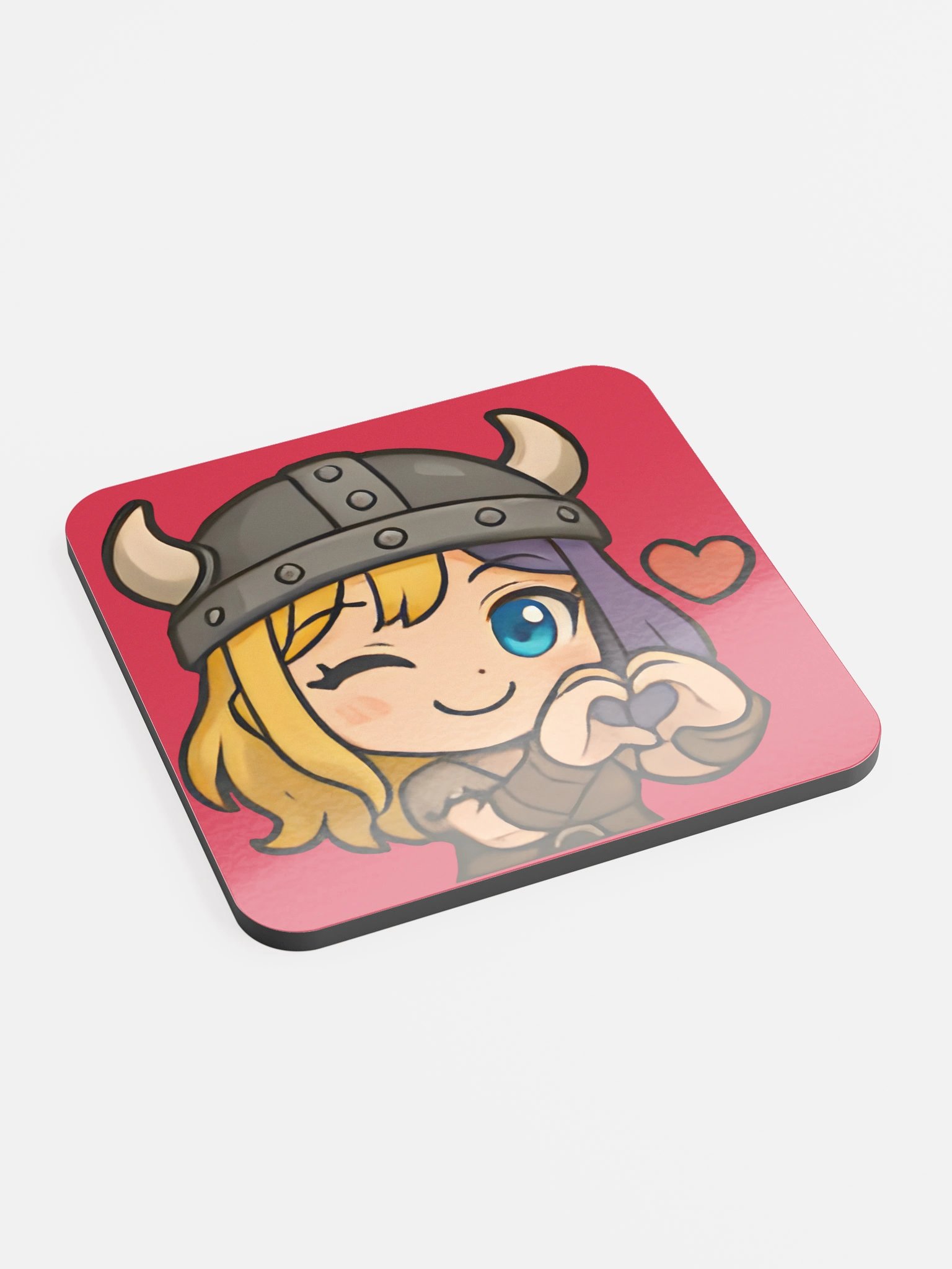JUJU HEART cork coaster product image (2)