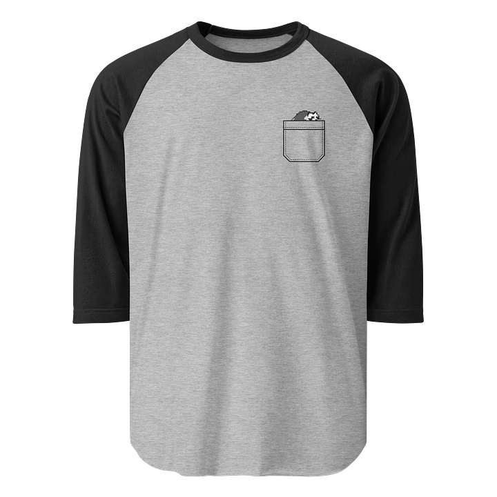 Pocket Pixel Randy 3/4 Sleeve Tee product image (1)