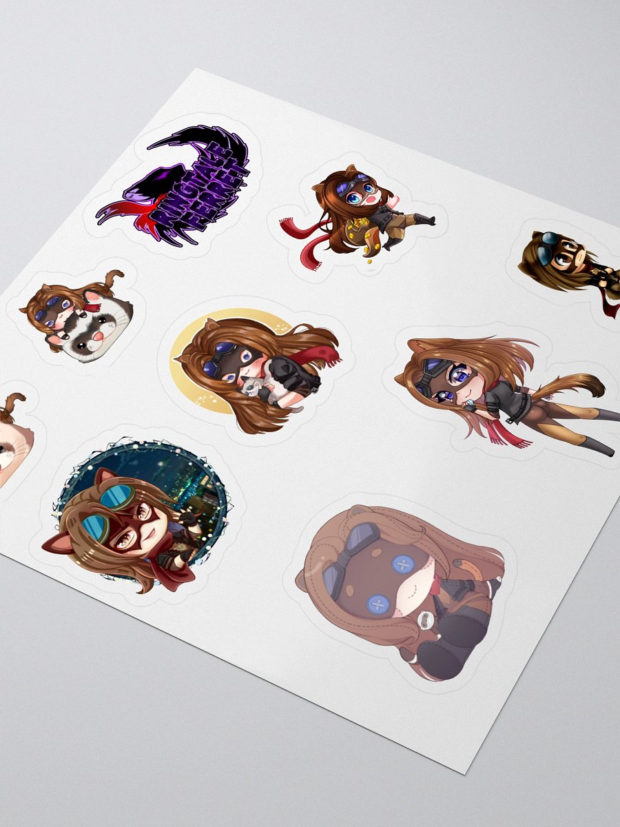 Ferret Chibi Sticker Set #1 product image (3)
