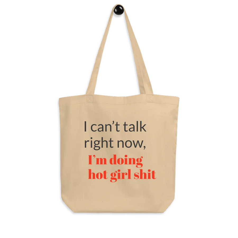 Hot Girl Shit Eco-Friendly Tote Bag product image (6)