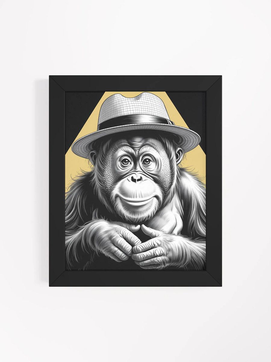 Charming Orangutan Framed Poster product image (5)