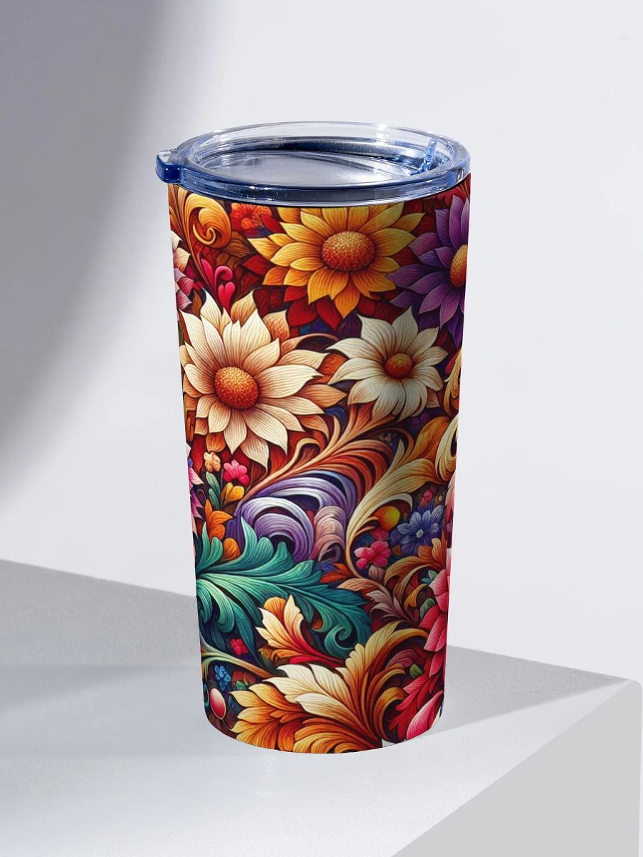 Baroque Blossom Stainless Steel Tumbler product image (3)