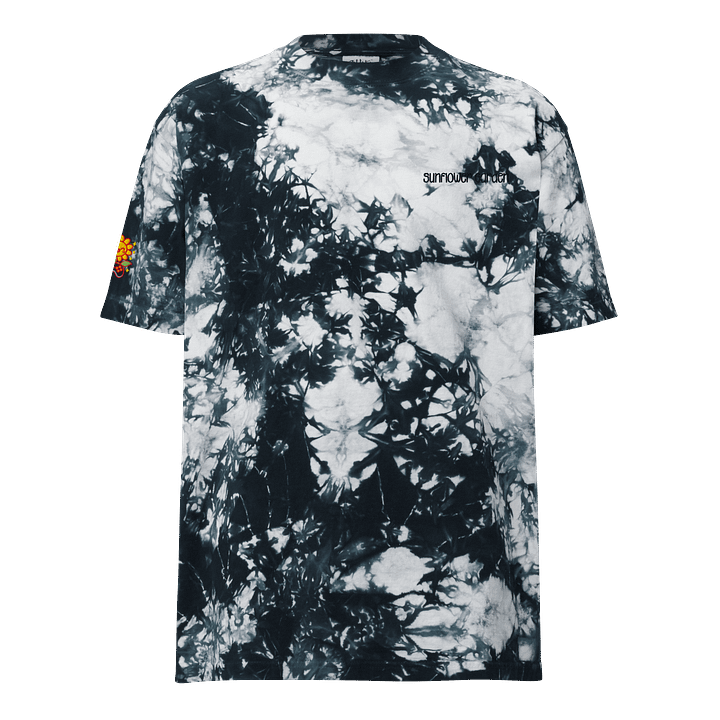Embroidered Tie Dye Sunflower Garden Shirt product image (1)