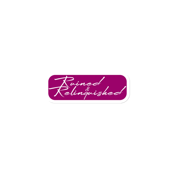 Ruined & Relinquished Magnet product image (2)