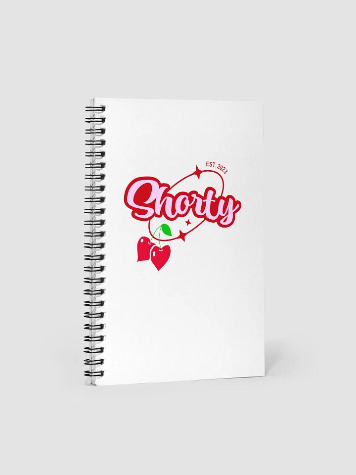 Shorty Heart Shaped Cherries Spiral Bound Notebook product image (1)