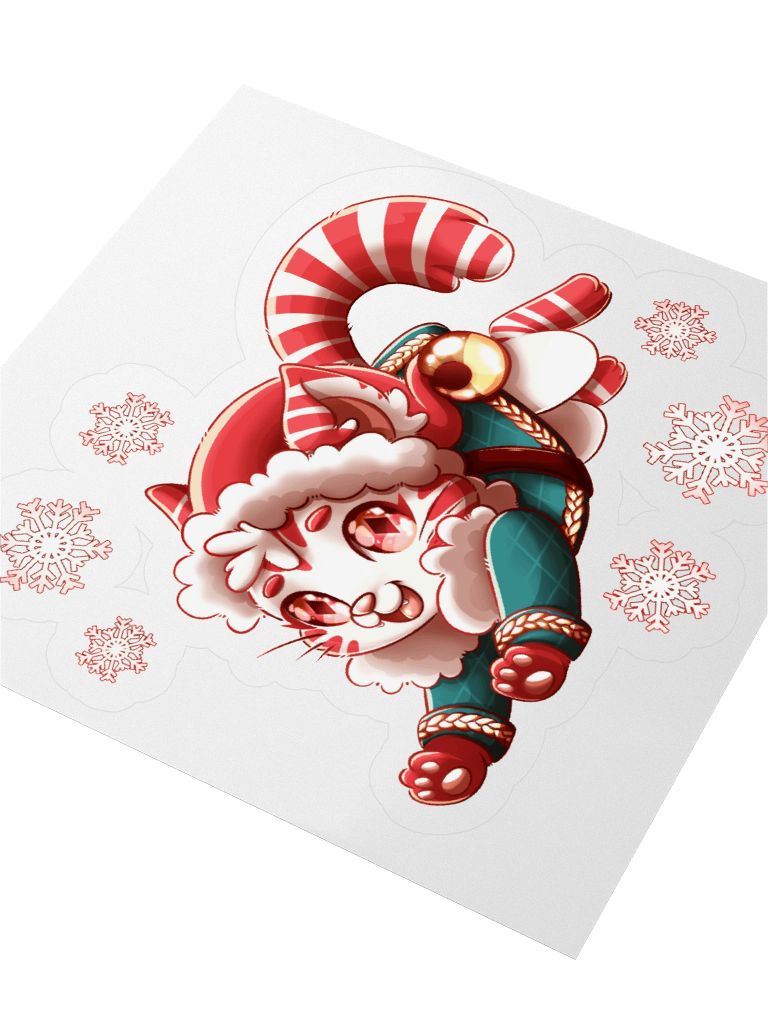 Peppermint The Cat - sticker product image (8)