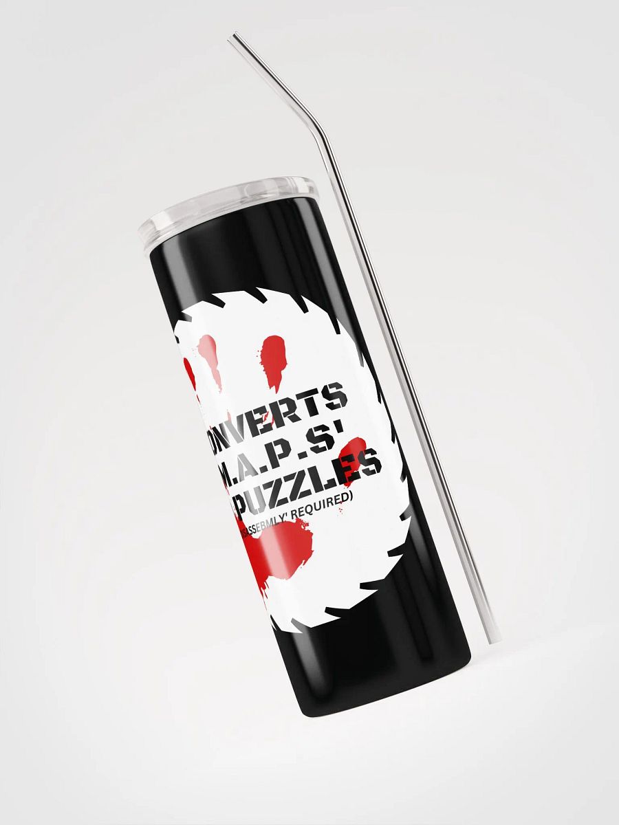 Converts 'M.A.P.s' To Puzzles Tumbler product image (3)
