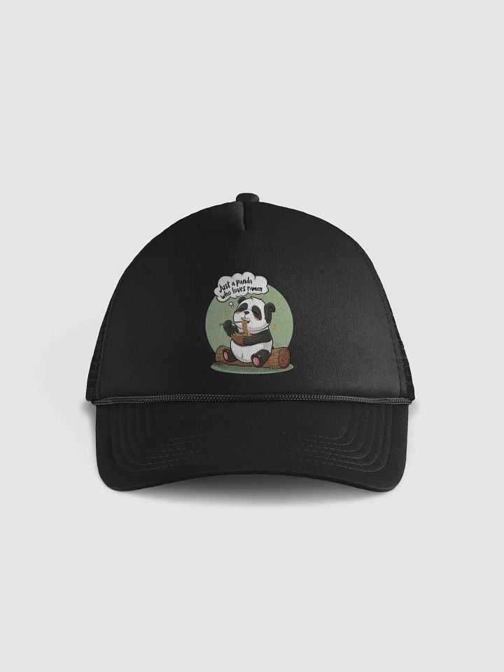 Panda Eating Ramen Hat product image (1)