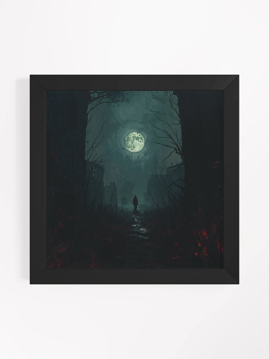 The Moonlit Passage Framed Print product image (2)