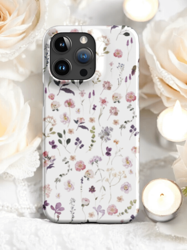 WILDFLOWER WEDDING WATERCOLOR Snap Case product image (7)