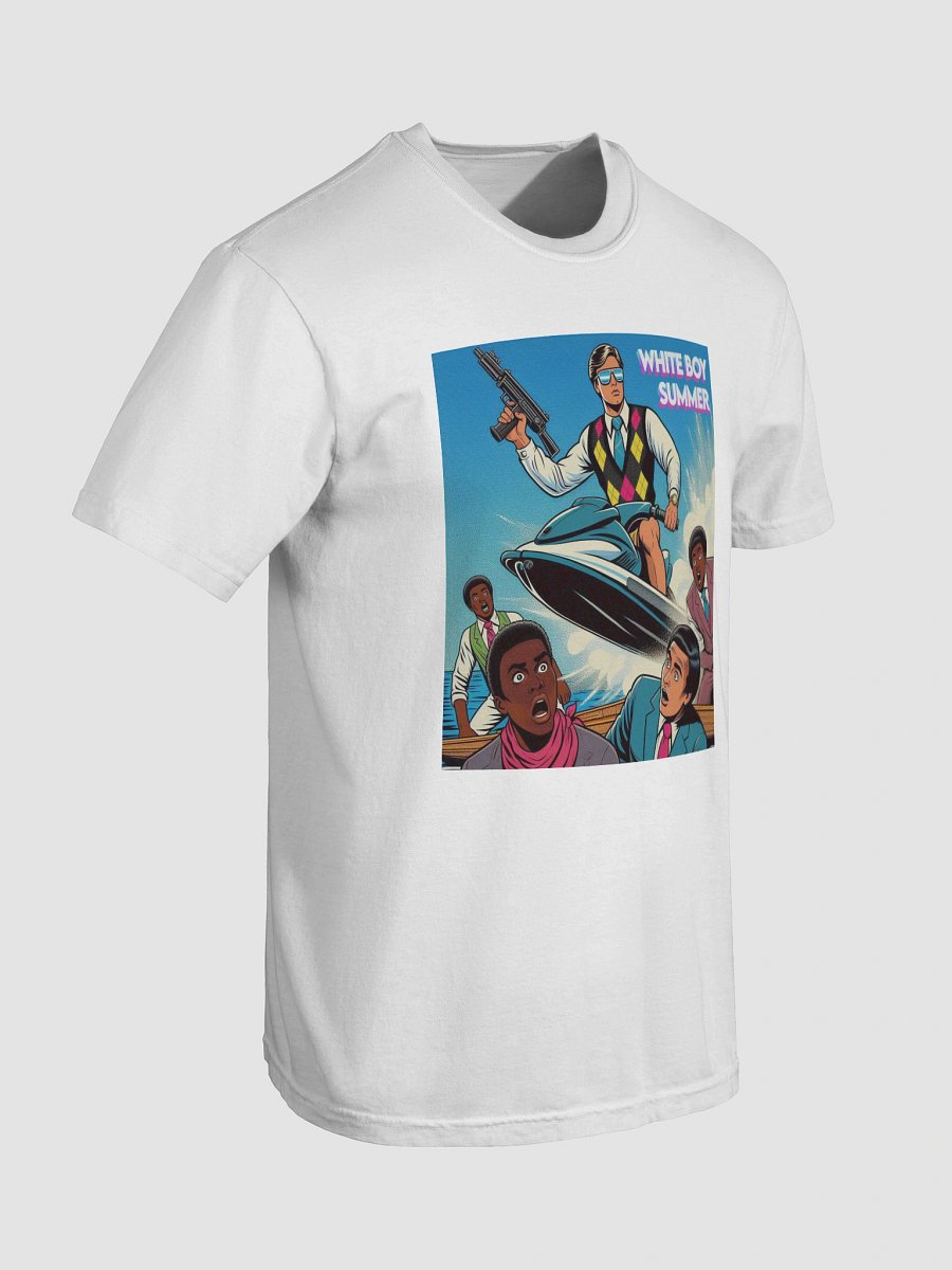 "White Boy Summer" Jetski with Gun T-Shirt product image (103)