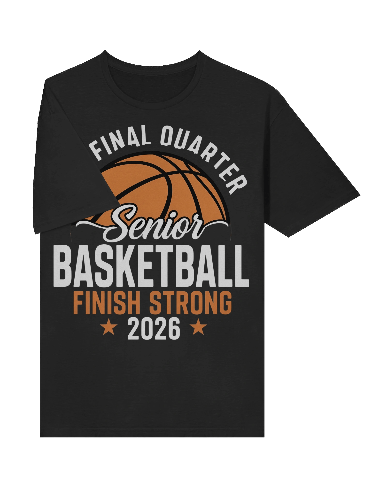 Senior Basketball Class of 2026 Finish Strong T-Shirt product image (20)