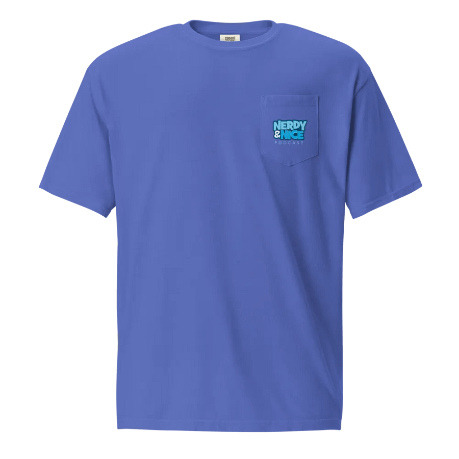 Nerdy & Nice Pocket Tee product image (1)