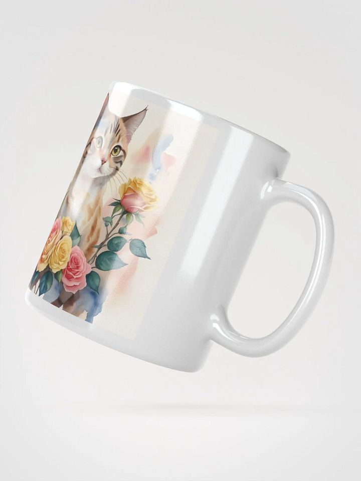 Whimsical Tabby Rose Mug product image (4)