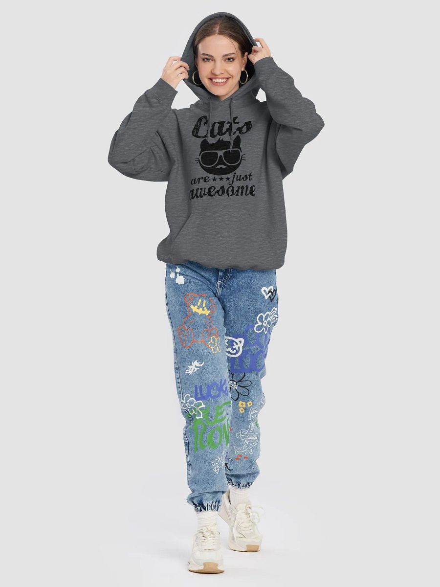 Cats are awesome - hoodie product image (86)