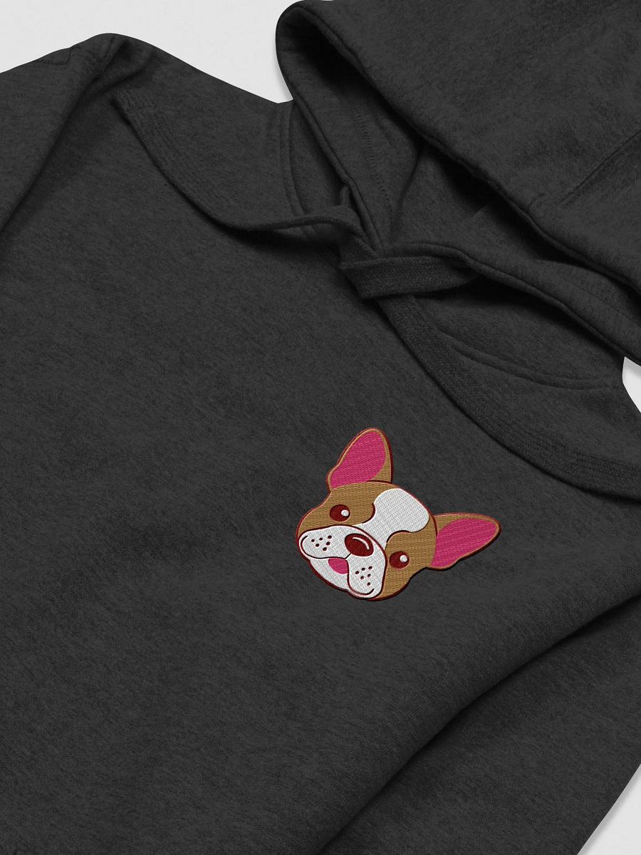 Cozy French Bulldog Love Embroidered Hoodie product image (3)