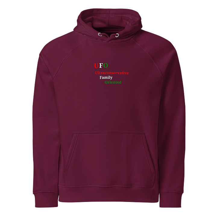 UFO Acronym Colorful Unisex Hoodie product image (1)