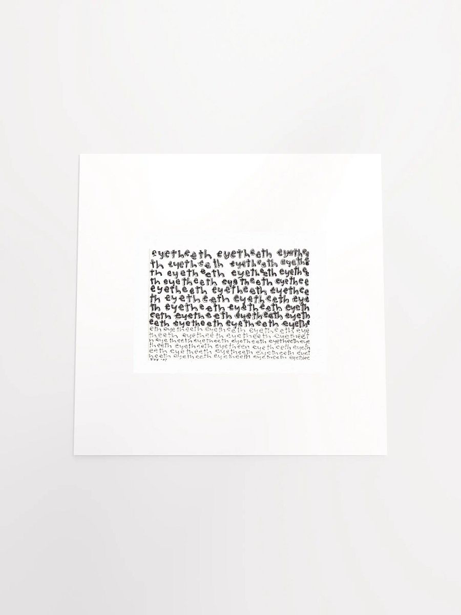 eyetheeth panel card print product image (5)